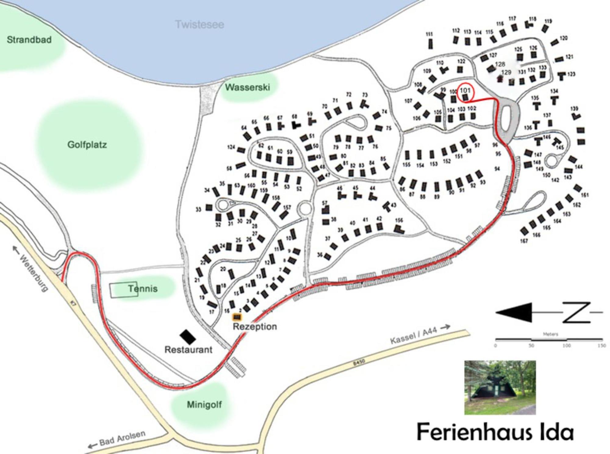 Ferienhaus Ida Am Twistesee 바트아롤젠 외부 사진